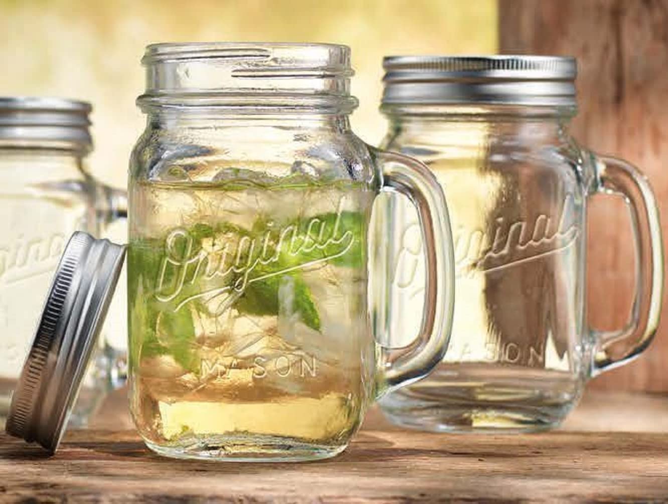 Glaver's Mason Jar como regalo elegante para casa o celebraciones.