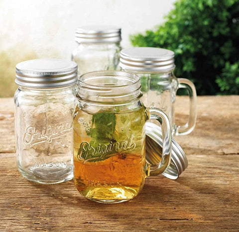 Glaver's Mason Jar para té helado, ayuda a servir bebidas refrescantes con estilo.