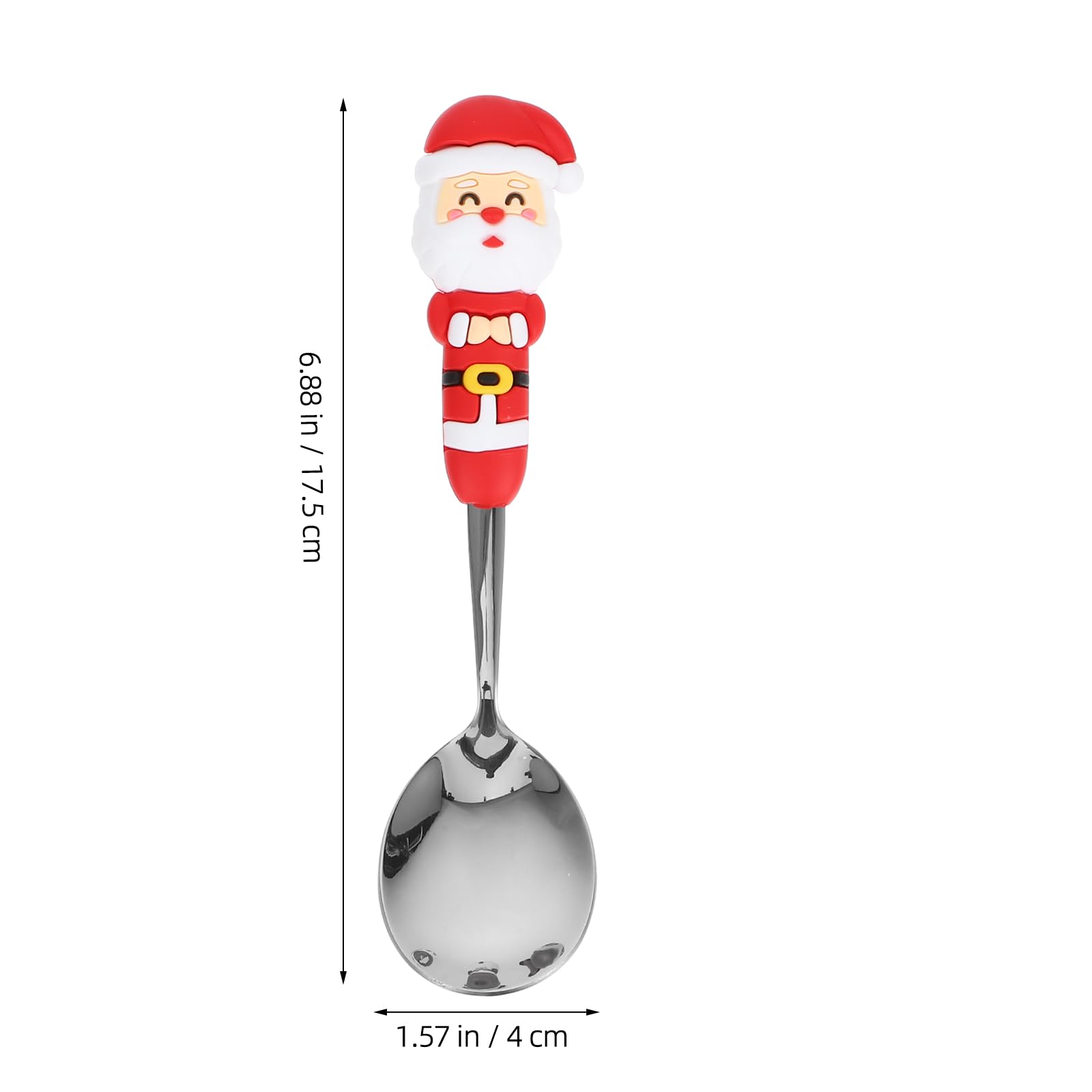 GLEAVI cucharas acero inoxidable navidad, resistentes y brillantes para uso diario