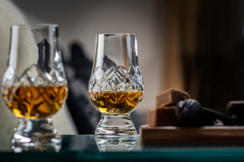 Aroma definido en Glencairn para degustación de single malts.