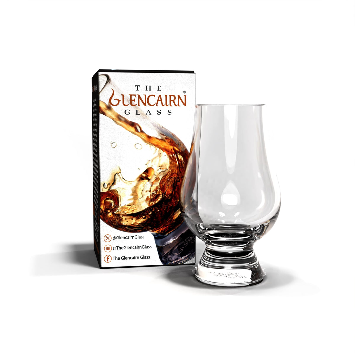 Vasos GLENCAIRN de cristal para whisky, 8 unidades, regalo elegante para anfitriones