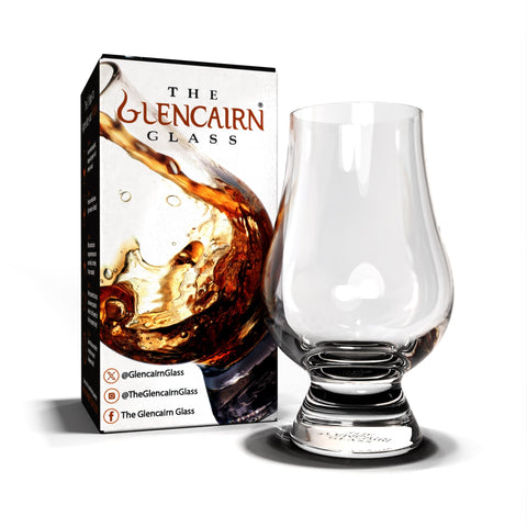 GLENCAIRN Conjunto regalo de seis vasos de whisky en cristal sin plomo para degustación.