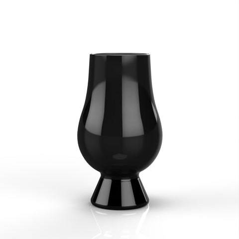 Vaso GLENCAIRN whisky negro, cristal sin plomo para una experiencia pura.