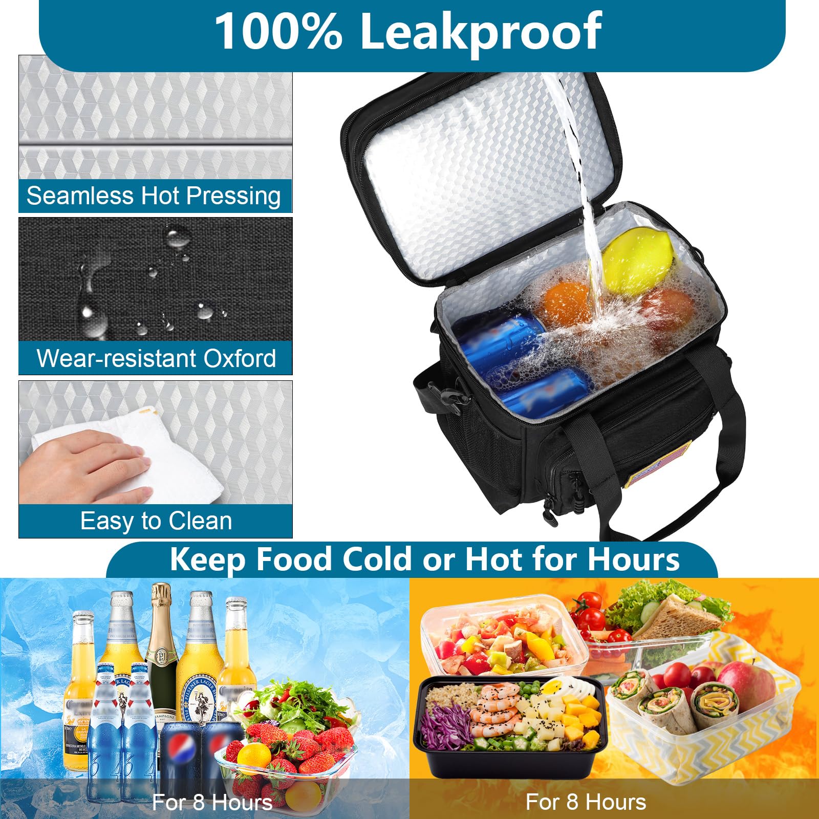 Parche Velcro frontal para personalizar tu GLENKEY lunchbox.