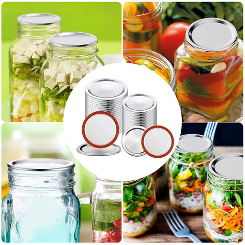 GLHFSONG tapas apilables: almacenamiento compacto y ordenado en la despensa.