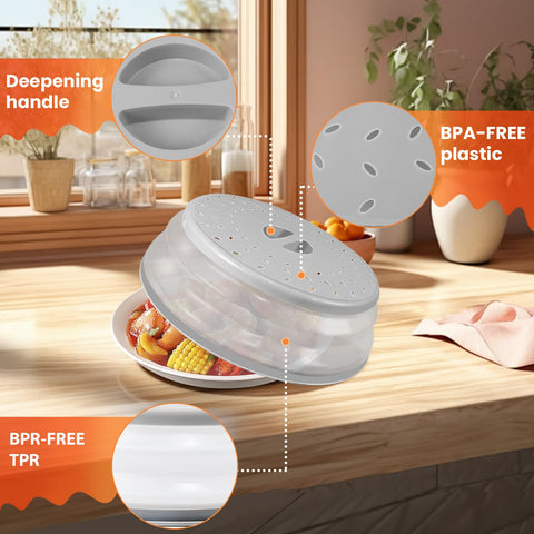 GLICPX tapa sin BPA apta para lavavajillas, segura para uso diario