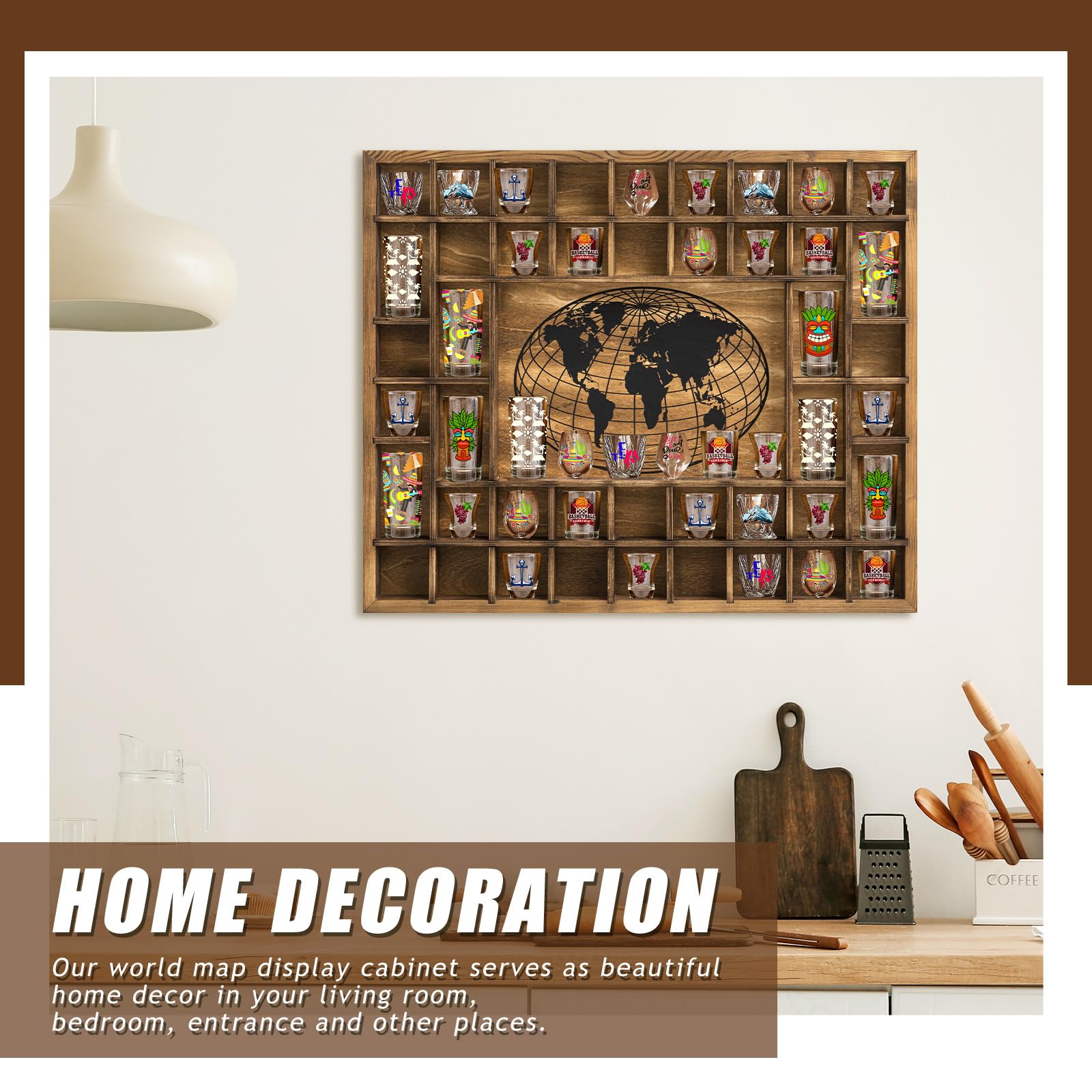 GlikCeil diseño neutro que complementa decoraciones de sala o bar.