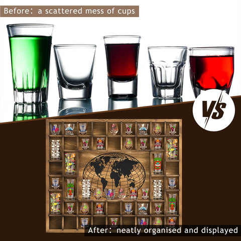 GlikCeil montaje en pared con gancho zigzag para mayor seguridad y estilo.