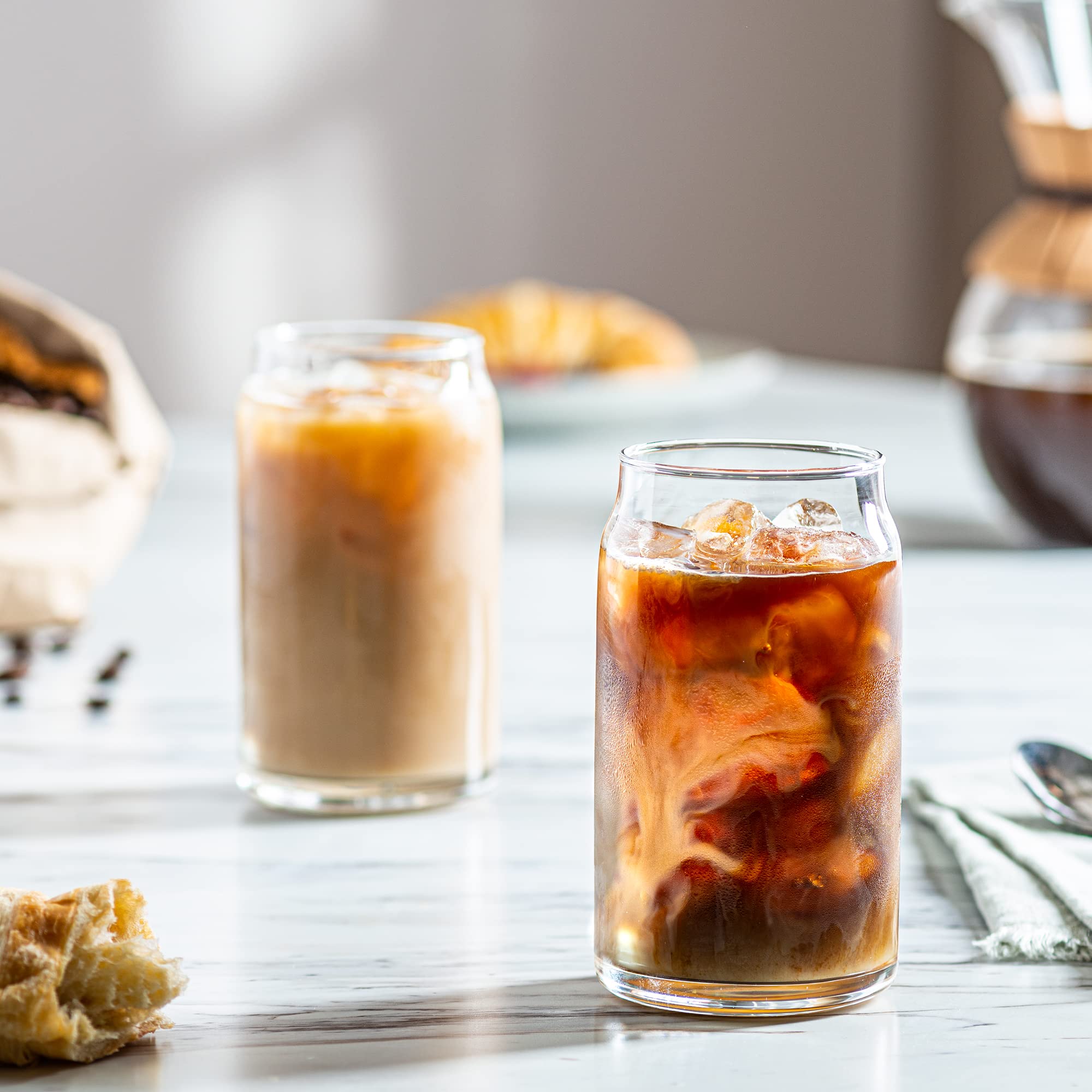 Vaso GLING apto lavavajillas, limpieza rápida y segura.