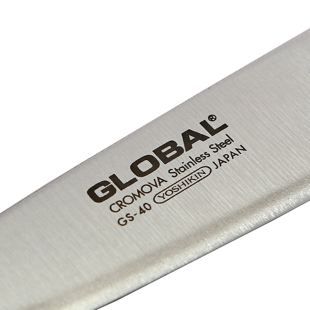 Global 4 pulgadas cuchillo pelar construcción sin juntas para higiene en la cocina.