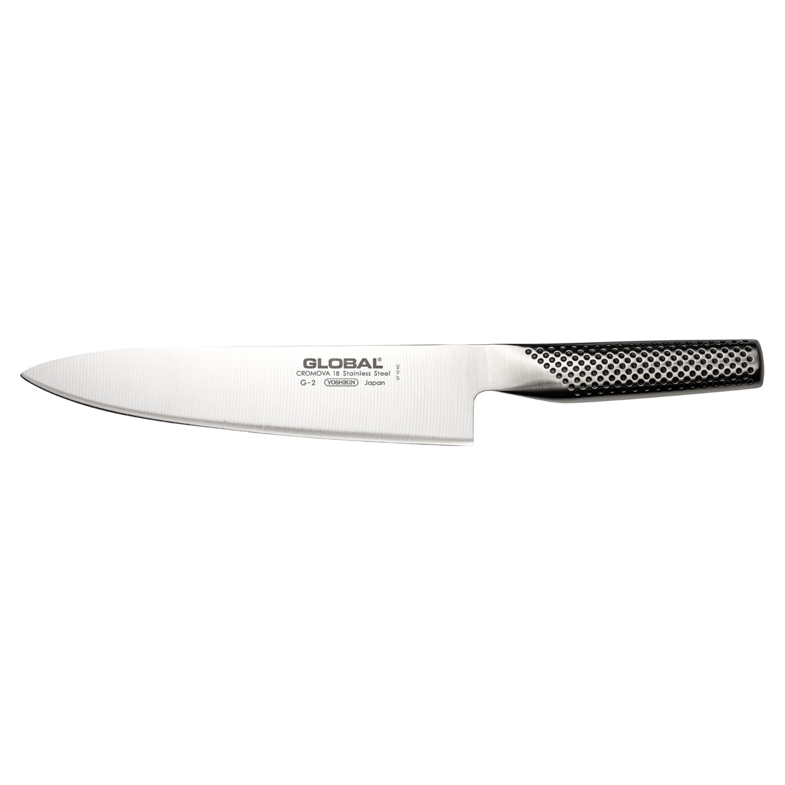 Cuchillo Global 8 pulgadas con filo afilado para cortes precisos en la cocina