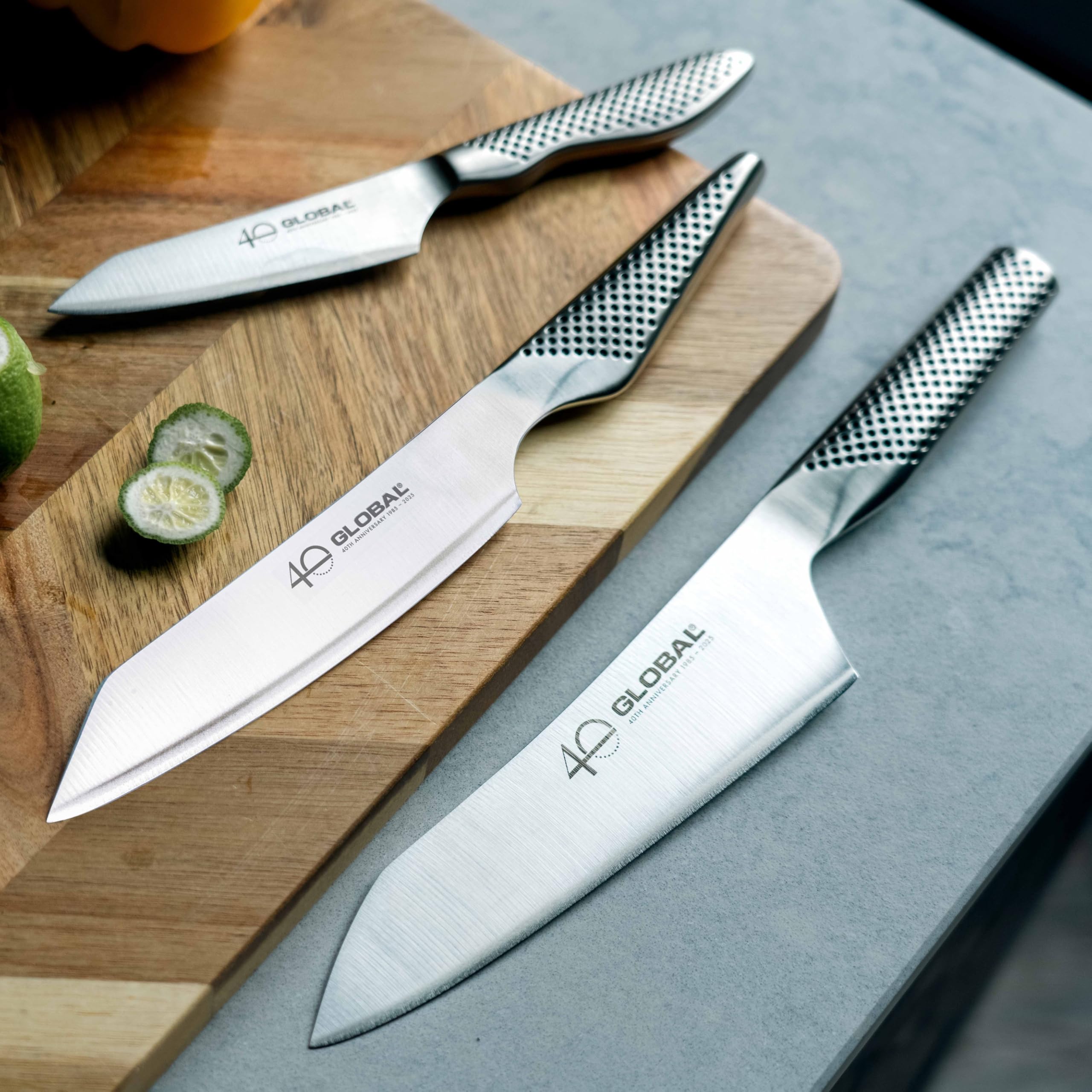 Cuchillo Kiritsuke Global de 6 pulgadas para cortes finos