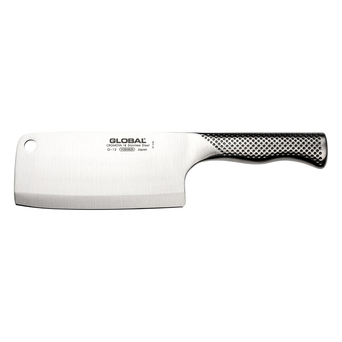Global cuchillo machetero con hoja cuadrada para cortes precisos de carne