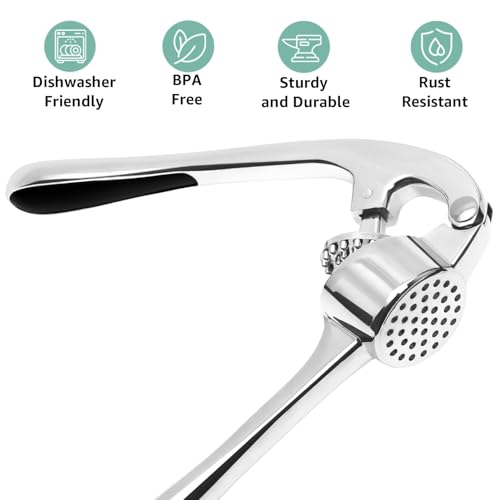 Global Digitronix GD Premium Triturador de ajo y jengibre para liberar aroma.