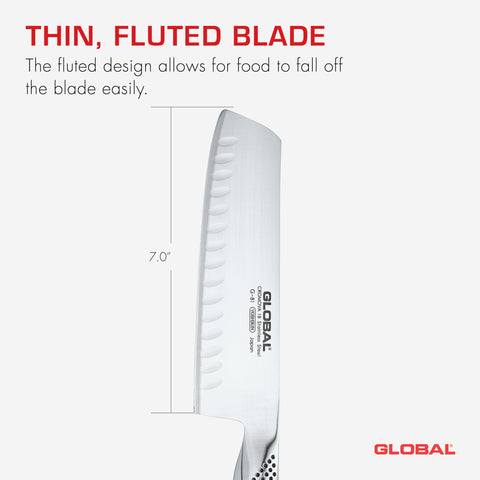 Global G-81-7 con afilado hueco para deslizamiento suave