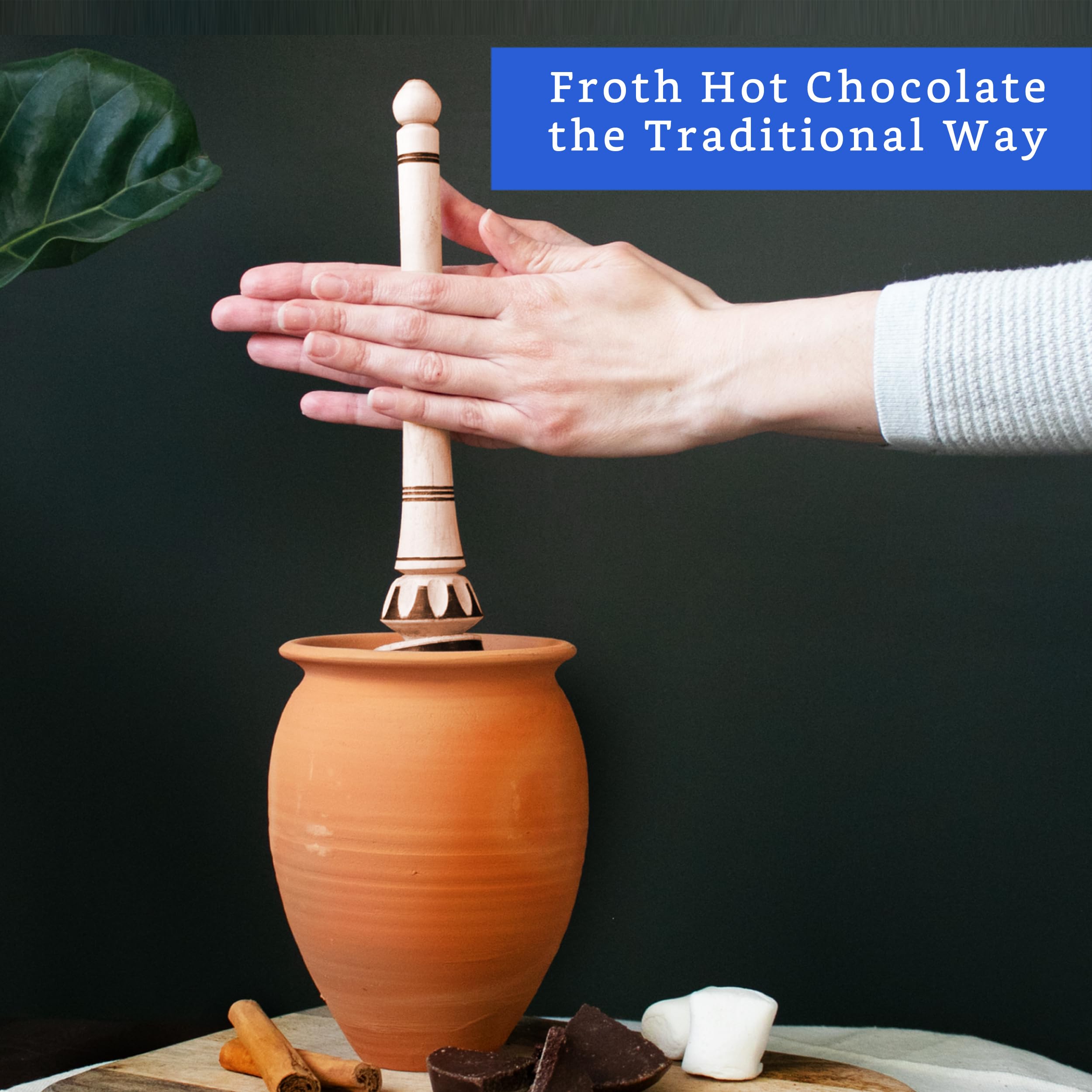 GLOBE ROCKET molinillo espumando cacao, crema sedosa en tu bebida