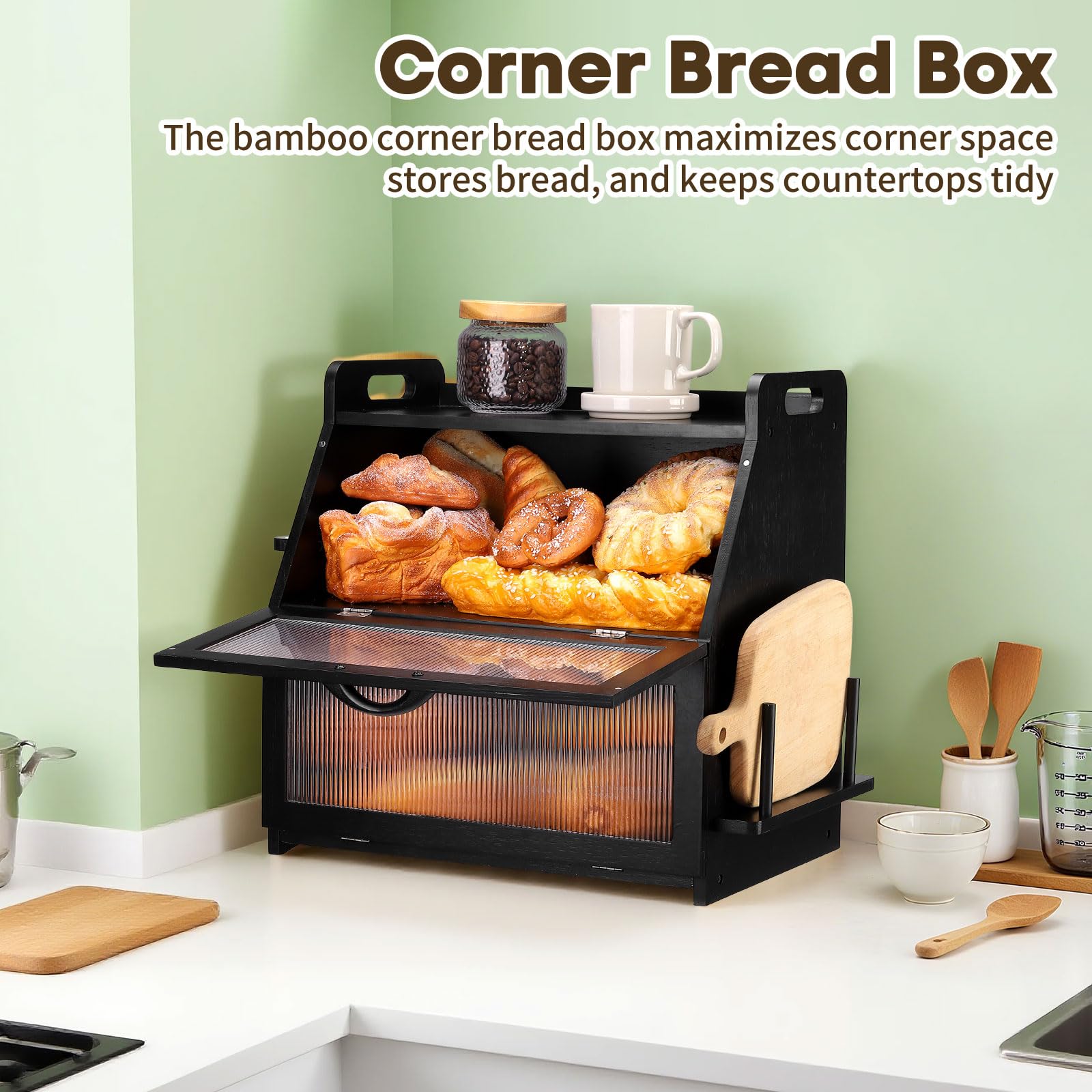 GLOKUUCA Panera con usos multiples para café, té y meriendas