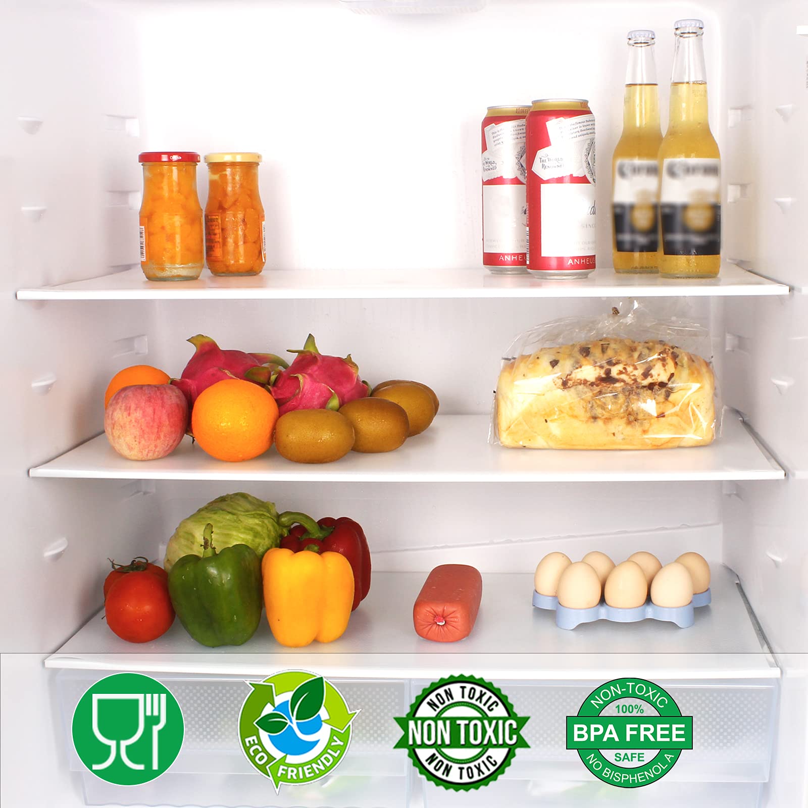Glomen revestimiento cajones lavable facilita la limpieza y protege superficies de derrames.