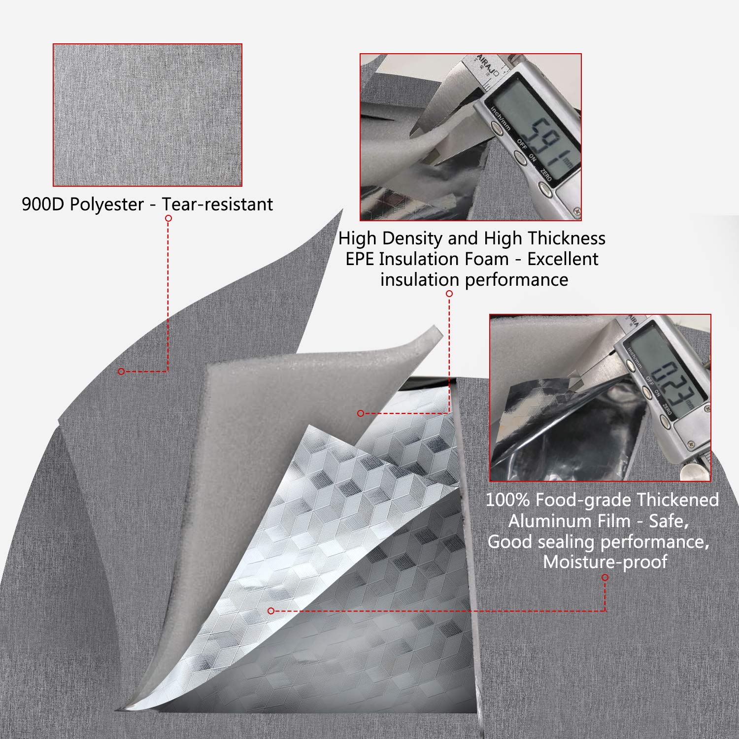 Gloppie forma ergonómica que facilita llevarla en la mano o dentro de bolso