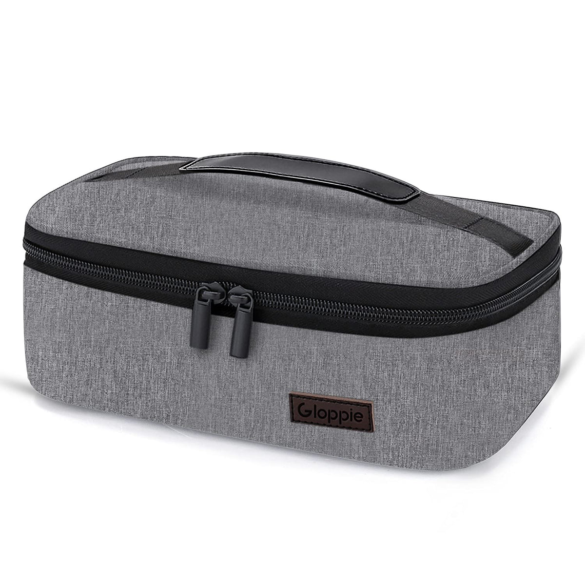 Gloppie bolsa de almuerzo con forro de aluminio reflectante para mantener la comida fresca