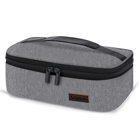 Gloppie bolsa de almuerzo con forro de aluminio reflectante para mantener la comida fresca