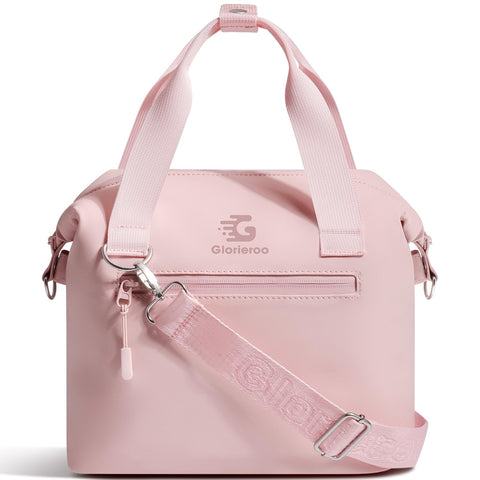 GLORIEROO bolsa de almuerzo pastel para mujer, tono suave, complemento perfecto para cualquier atuendo.