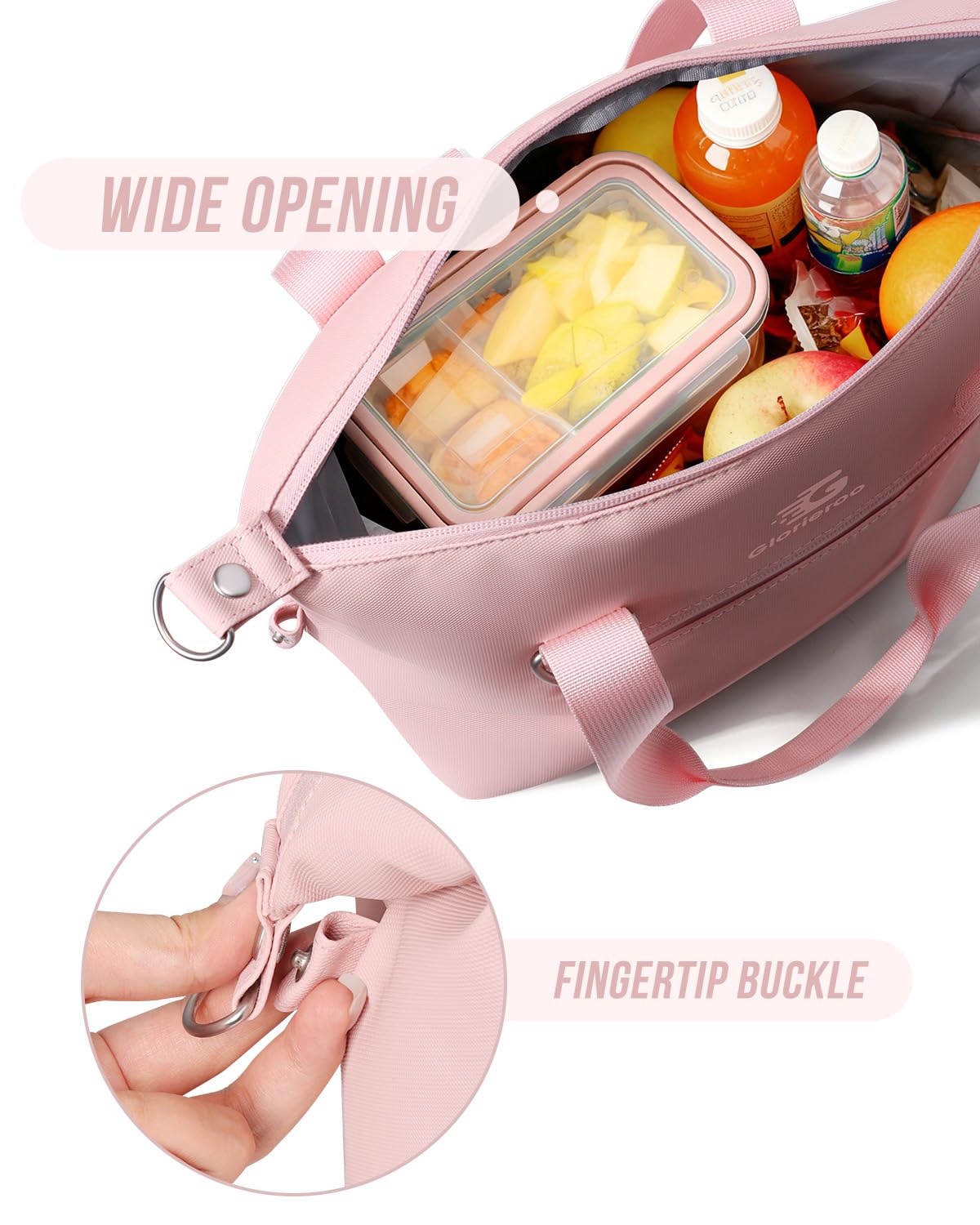 GLORIEROO bolsa resistente al agua, ideal para uso diario y salidas improvisadas.