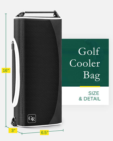 Glorieroo golf cooler interior con capacidad para latas y botellas