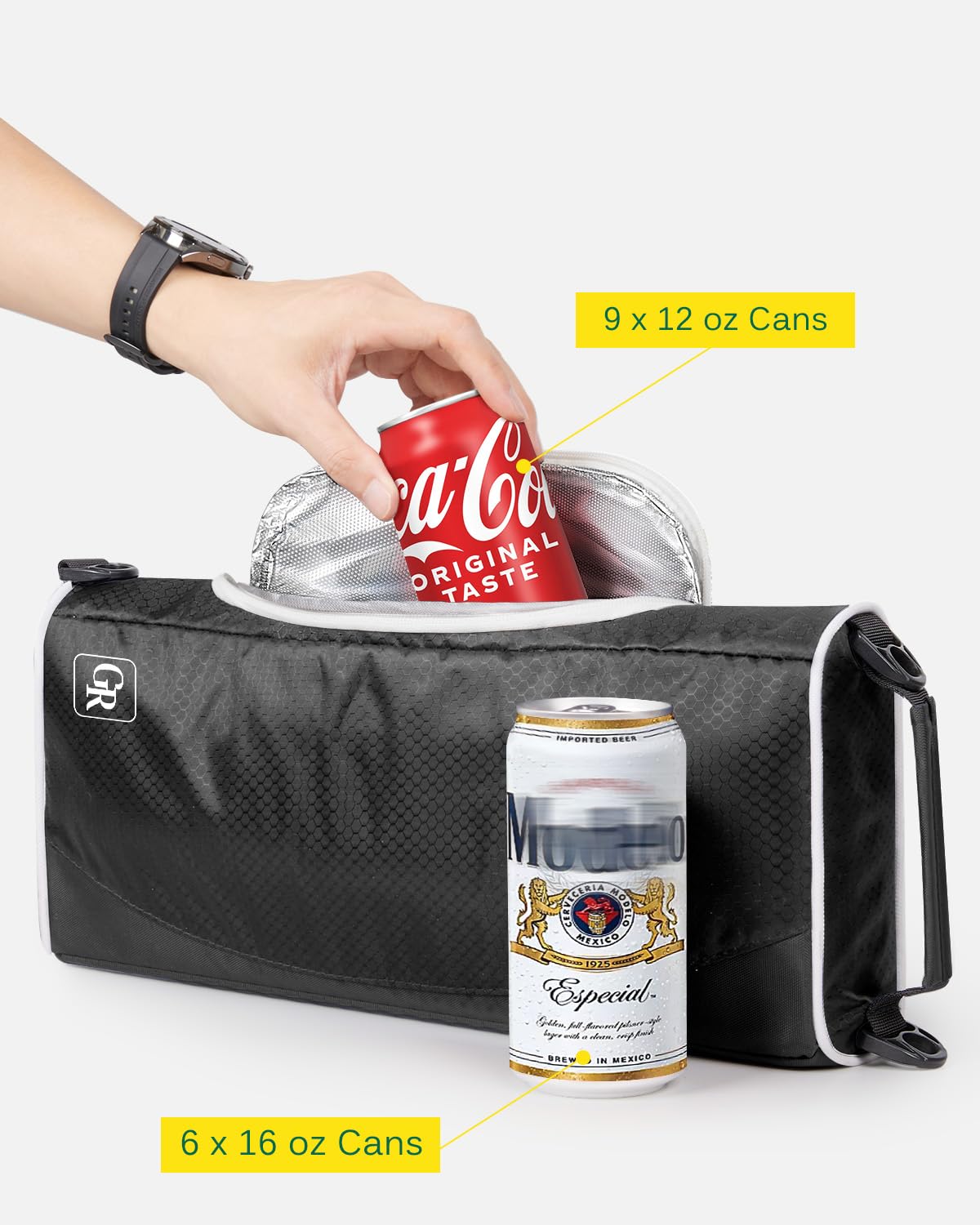 Glorieroo golf cooler en actividades al aire libre como picnic o camping