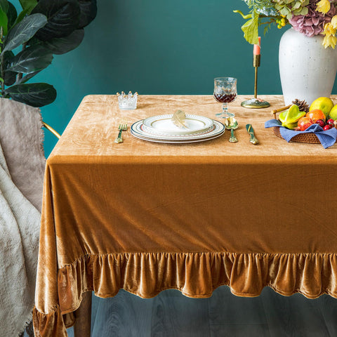 Elegancia discreta GLORY SEASON Terciopelo mejora la decoración de casa.