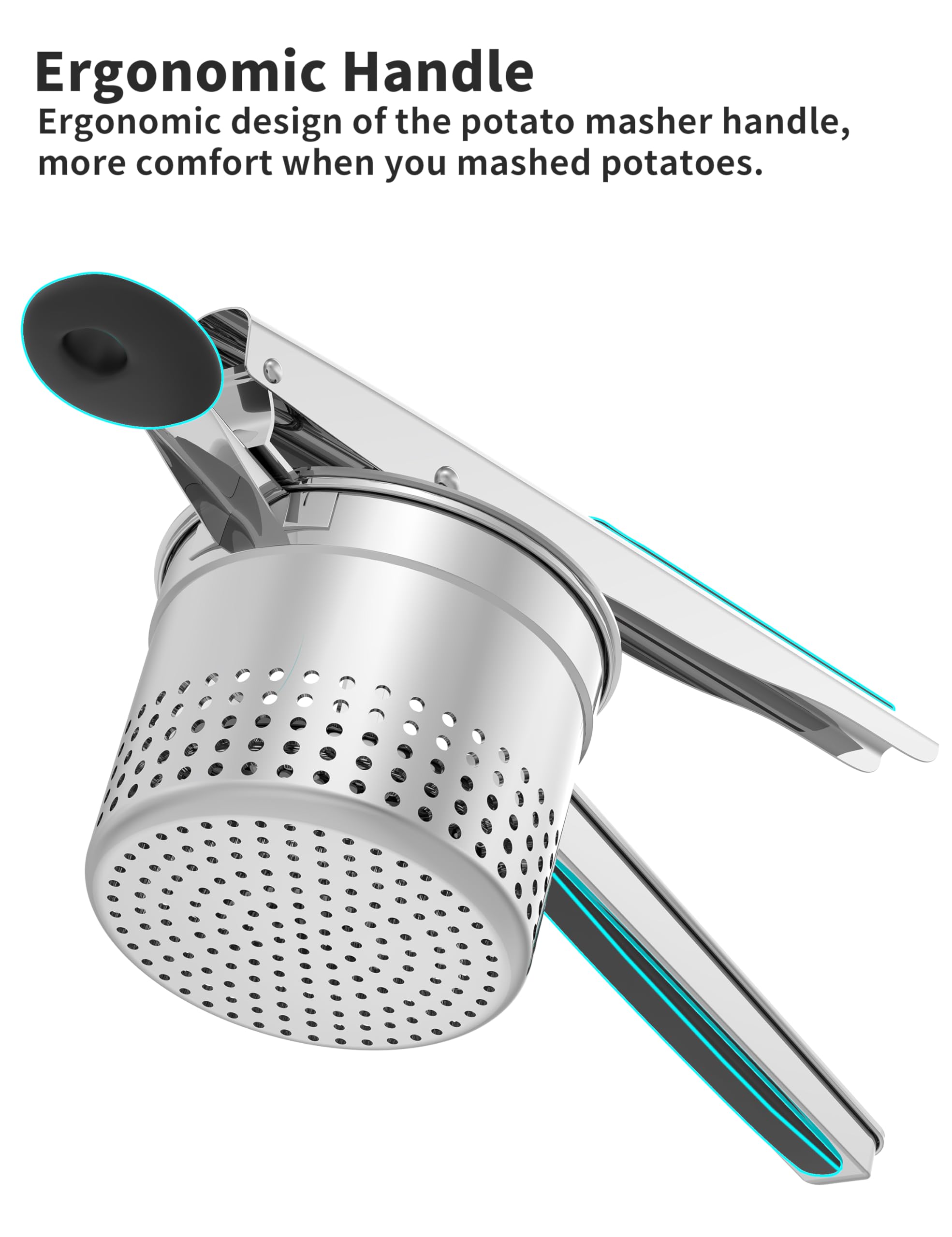 GloTika ricer multiusos para verduras blandas como zanahorias.