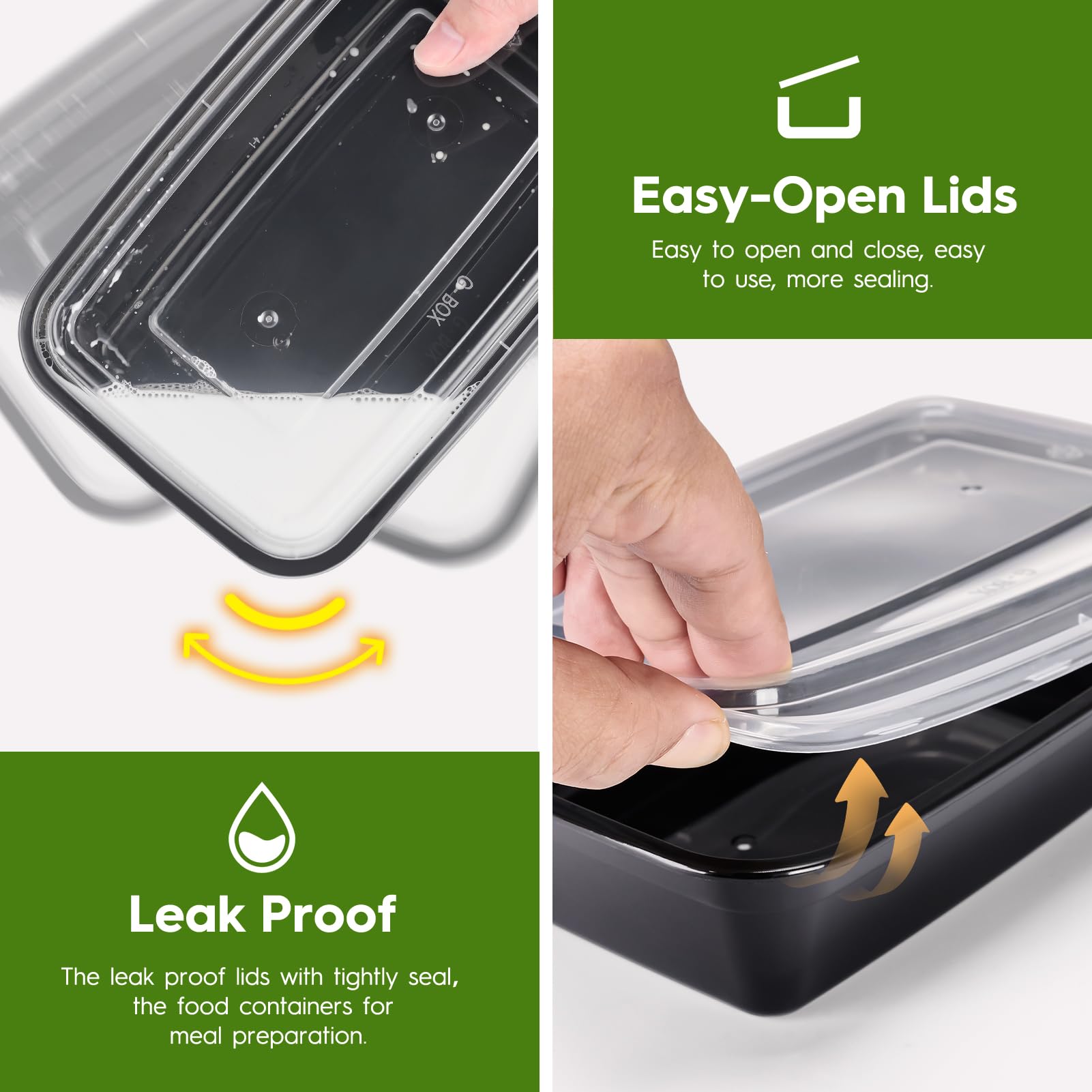 Glotoch Express aptos para congelador para conservar frescura