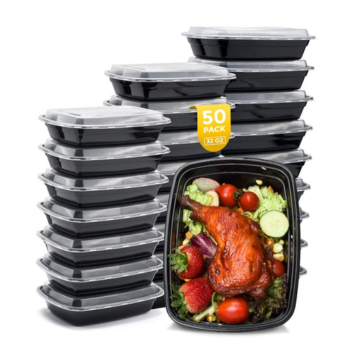 Glotoch Express paquete de 50 contenedores para planificar comidas