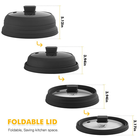 Ventilación con orificios para liberar vapor y evitar condensación.