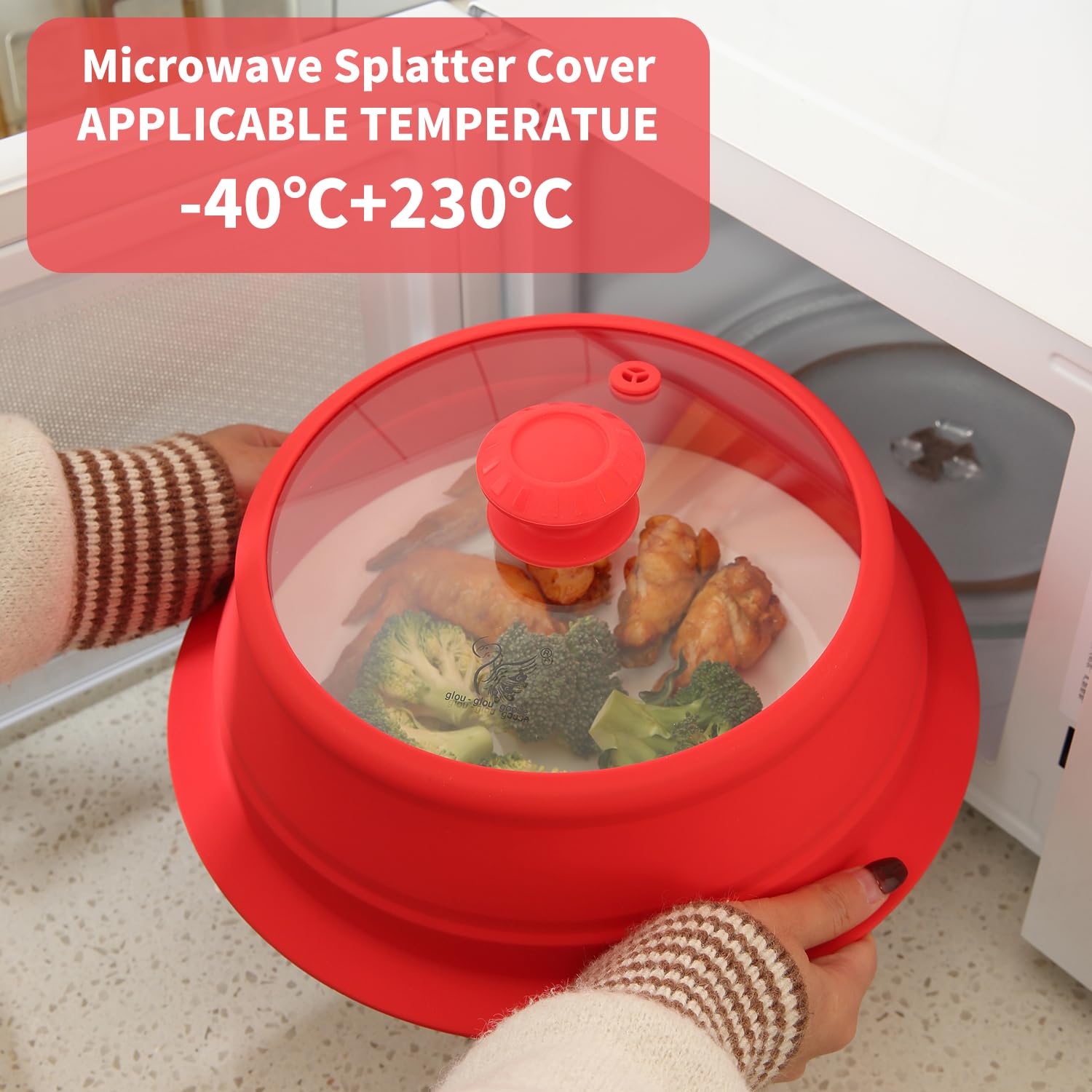 GLOU-GLOU GOOSE GGG asa ergonómica y antideslizante para manipular caliente.