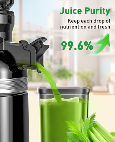 GlowWise capacidad 40oz: preparación de jugos para varias porciones sin recargas.