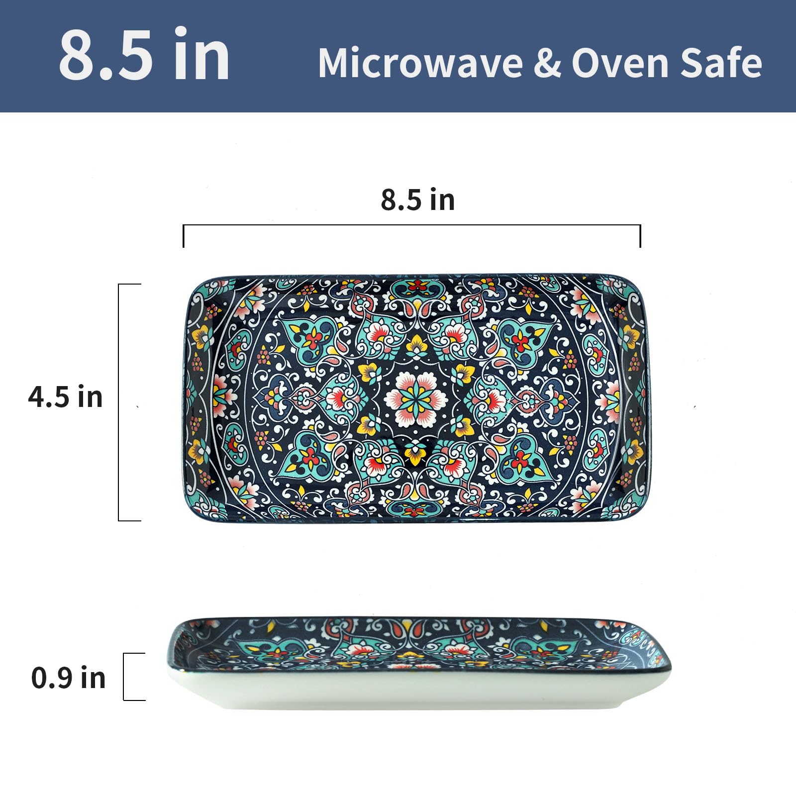 glowworm platos sushi porcelana rectangulares para presentación elegante de sashimi