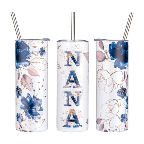 Tapa deslizante de GloxwRiyt Nana con borde dorado y diseño floral