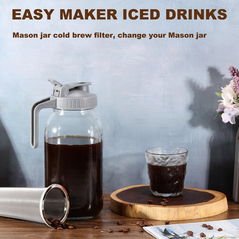 Glyntrof uso versátil para infusiones, té frío y bebidas refrescantes.