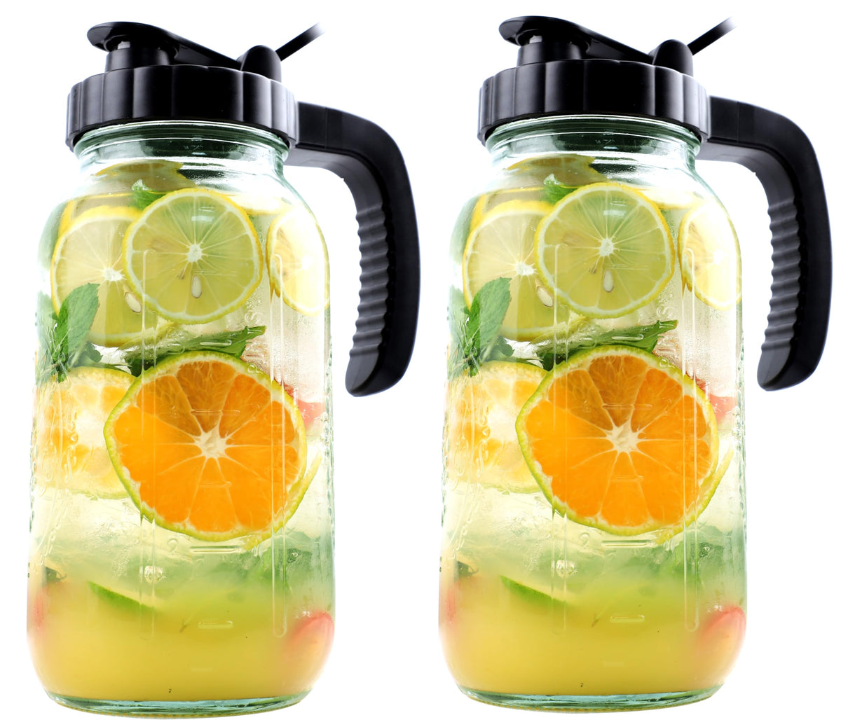 GMEPOCH Jarra Mason 64oz con vertido suave para bebidas.