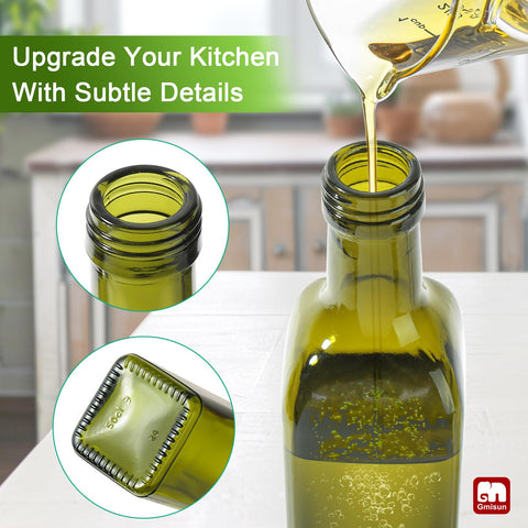 GMISUN almacenamiento ordenado en cocina con dispensador de aceite.
