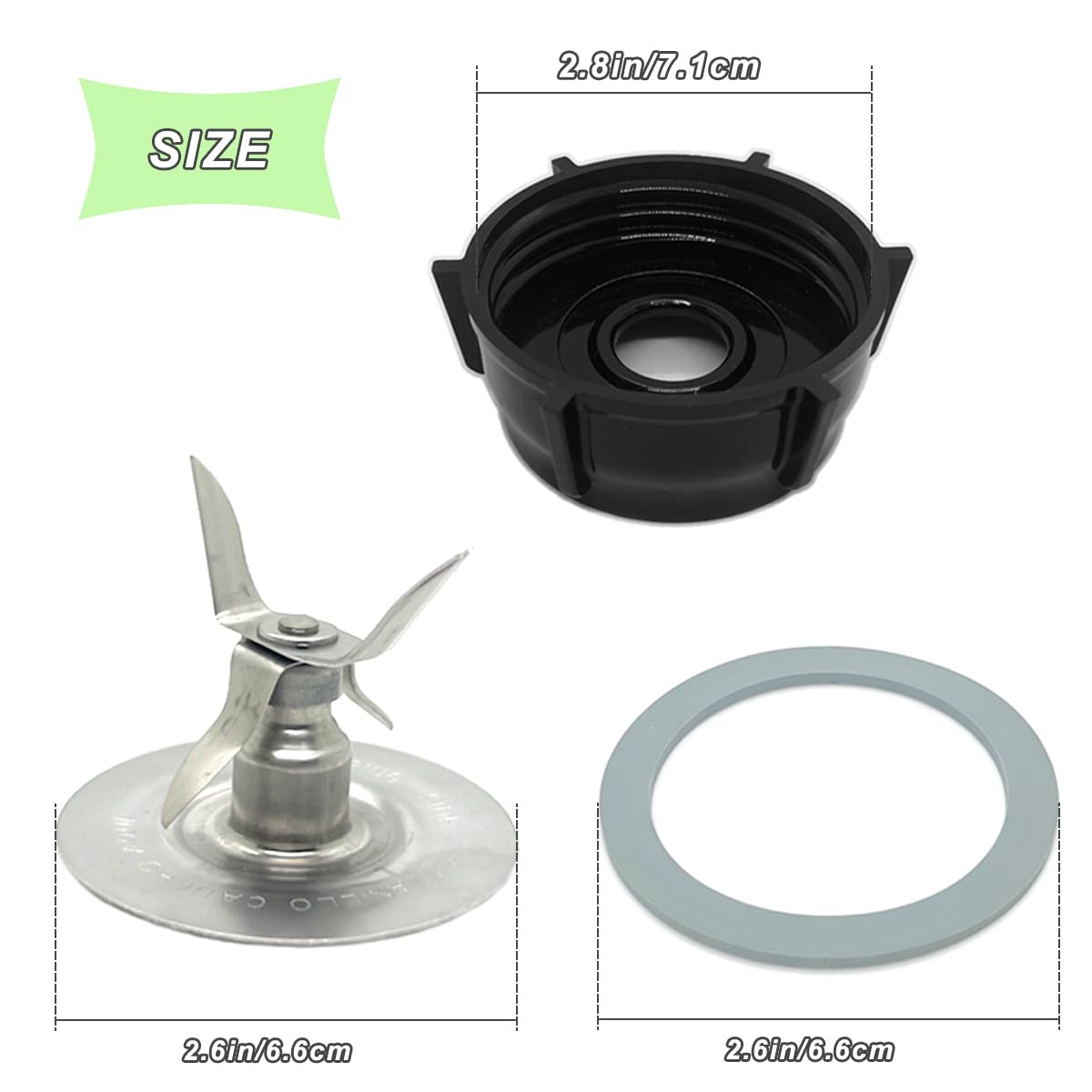Gnicaela kit de repuesto para Oster Classic, instalación sencilla.