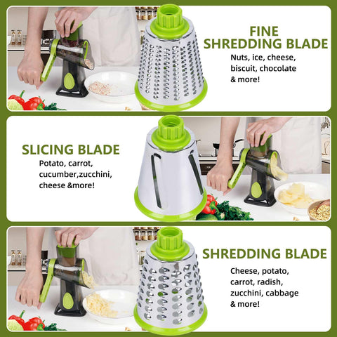 Cuerpo gnisbis de ABS y cuchillas 430 de acero: durabilidad para alimentos.