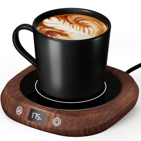 GNIYUIX calentador de taza para escritorio mantiene el café caliente