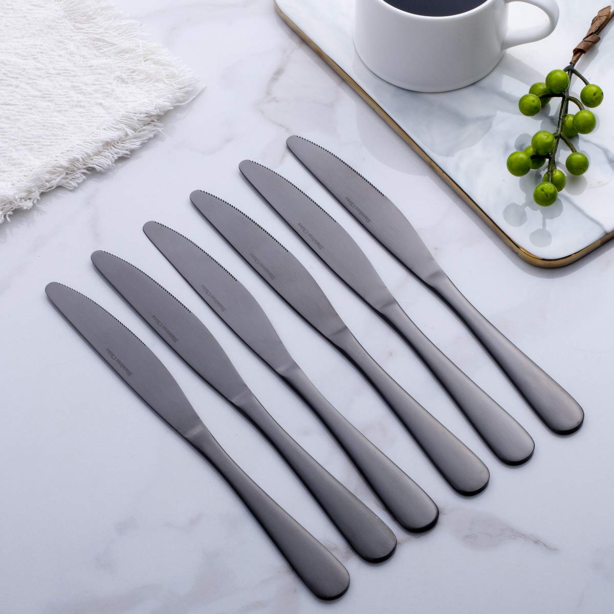 Regalo ideal GoGeiLi, conjunto de cubiertos elegante para ocasiones especiales.