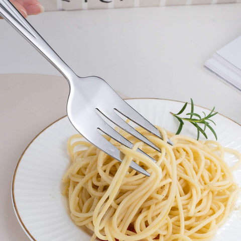 GoGeiLi tenedor grande para servir ensaladas, perfecto para buffets.