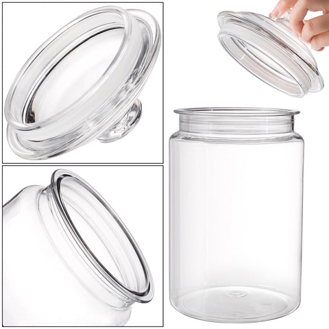 Goaste diseño transparente combina con la decoración del hogar y facilita elegir tentempiés.
