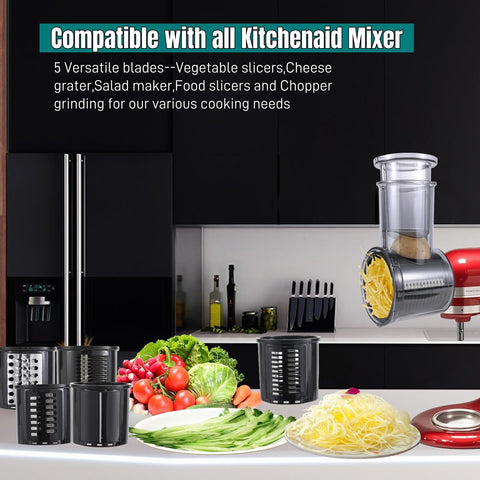 Diseño compatible con KitchenAid garantiza uso suave y seguro.