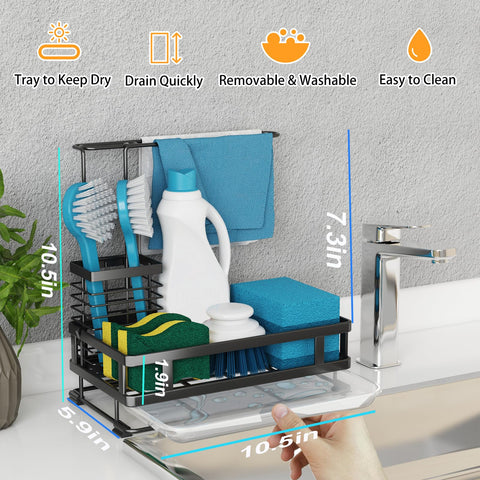 Godboat porta-cepillos-desmontable para ordenar cepillos y paños.