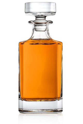 Godinger Clarion decantador de cristal sin plomo, seguro para bebidas